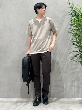 SHI-MAさん(メンズ・173cm)の秋コーディネート