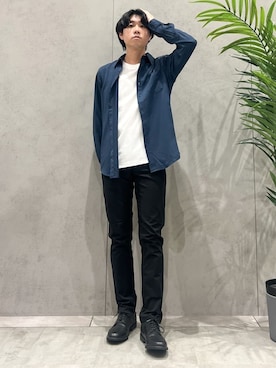 SHI-MAさん(メンズ・173cm)の秋コーディネート