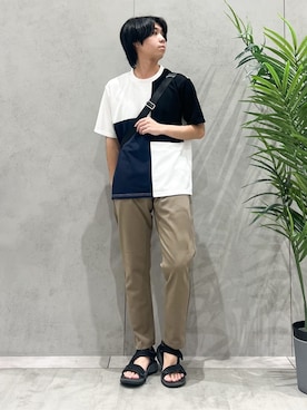 SHI-MAさん(メンズ・173cm)の夏コーディネート