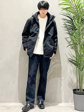 SHI-MAさん(メンズ・173cm)の冬コーディネート