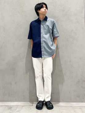 SHI-MAさん(メンズ・173cm)の夏コーディネート