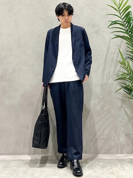 SHI-MAさん(メンズ・173cm)の秋コーディネート