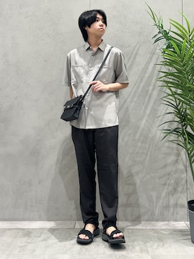 SHI-MAさん(メンズ・173cm)の夏コーディネート