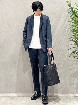 SHI-MAさん(メンズ・173cm)の秋コーディネート