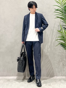 SHI-MAさん（メンズ・173cm）の秋コーディネート