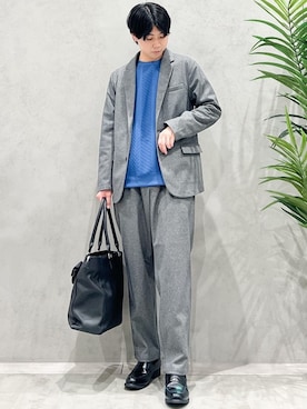 SHI-MAさん（メンズ・173cm）の秋コーディネート
