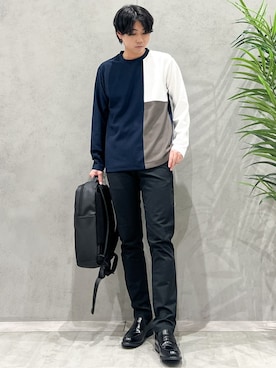 SHI-MAさん(メンズ・173cm)の秋コーディネート