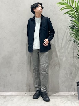 SHI-MAさん(メンズ・173cm)の秋コーディネート