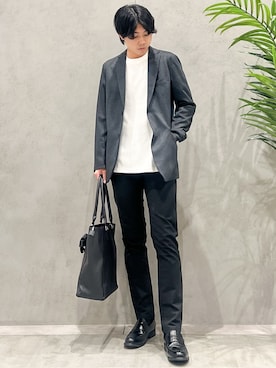 SHI-MAさん(メンズ・173cm)の秋コーディネート