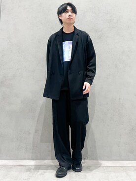 SHI-MAさん(メンズ・173cm)の春コーディネート