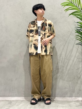 SHI-MAさん(メンズ・173cm)の夏コーディネート