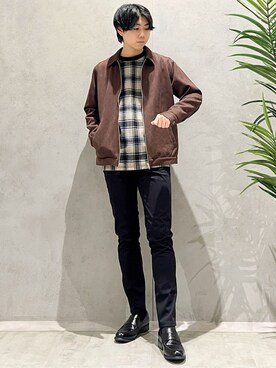 SHI-MAさん（メンズ・173cm）の秋コーディネート