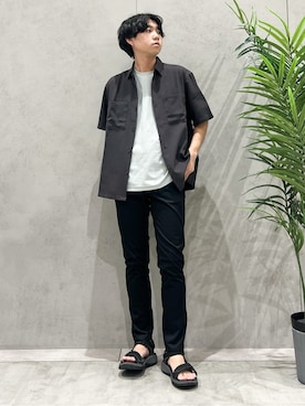 SHI-MAさん（メンズ・173cm）の夏コーディネート