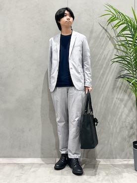 SHI-MAさん（メンズ・173cm）の夏コーディネート