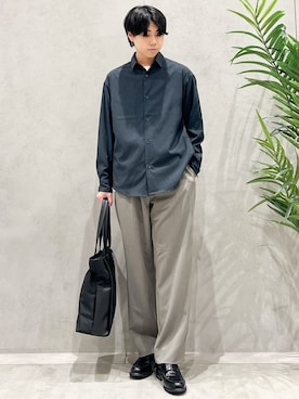 SHI-MAさん（メンズ・173cm）の秋コーディネート