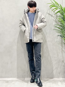 SHI-MAさん(メンズ・173cm)の冬コーディネート