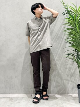 SHI-MAさん（メンズ・173cm）の夏コーディネート