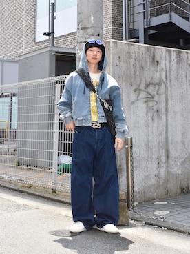 「新作」｜とーやさん（メンズ・162cm）の夏コーディネート