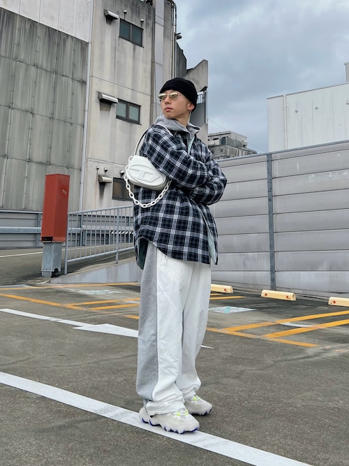 DIESEL S-DEWNY-DOUBLE-CHECK-A ジャケット