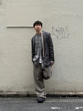 「DIESEL（ディーゼル）のアイテム（ジャケット/アウター）」を使った、とーやさん（メンズ・162cm）の春コーディネート