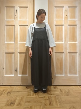 「Samansa Mos2（サマンサ モスモス）のアイテム（パンツ）」を使った、かとうさん（レディース・160cm）の春コーディネート