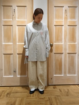 「Samansa Mos2（サマンサ モスモス）のアイテム（パンツ）」を使った、かとうさん（レディース・160cm）の春コーディネート