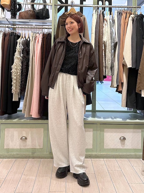 セール】ナカワタレザーブルゾン 571557（ブルゾン）｜LOWRYS FARM