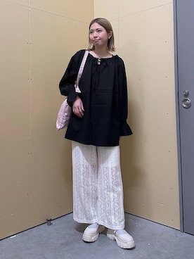 「アイテム（スニーカー）」を使った、shioriさん（レディース・167cm・20代）の春コーディネート