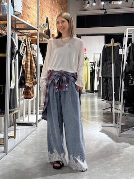 「ローリーズスタイル_LOWRYS FARM」｜shioriさん（レディース・167cm）の秋コーディネート