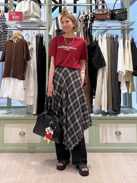 「アイテム（キーホルダー）」を使った、shioriさん（レディース・167cm・20代）の夏コーディネート