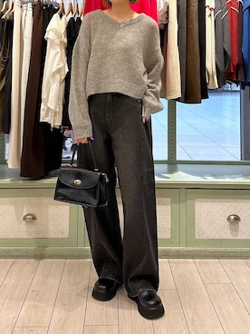 「アイテム（サンダル）」を使った、shioriさん（レディース・167cm・20代）の秋コーディネート