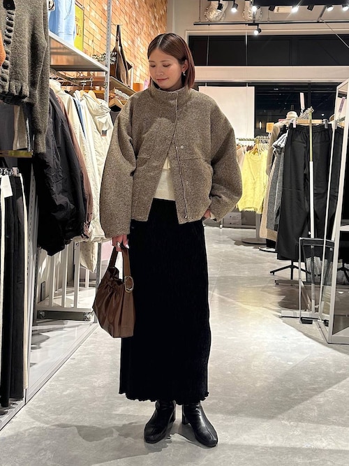 ウーリーテックスタンドブルゾン　494131