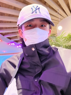 r.rkさんの（NEW ERA | ニューエラ）を使ったコーディネート