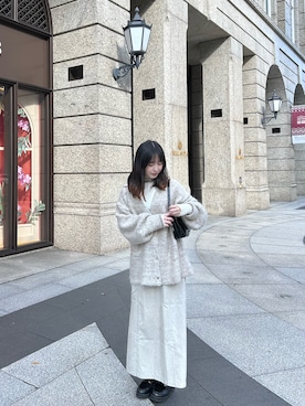 Minさん（レディース・162cm）の冬コーディネート