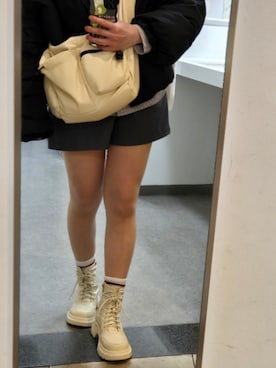 のんさん（骨格ウェーブ・レディース・158cm）の冬コーディネート