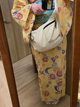 「アイテム（浴衣）」を使った、のんさん（レディース・158cm・20代）の夏コーディネート