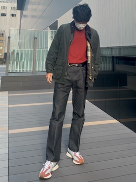 a_oさん（メンズ・181cm）の冬コーディネート