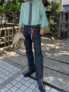 a_oさん（メンズ・181cm）の春コーディネート