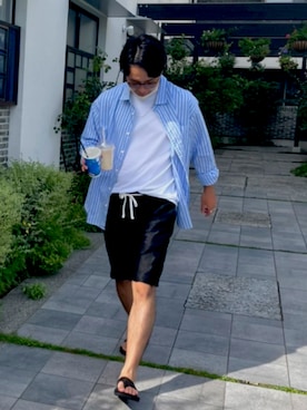 a_oさん（メンズ・181cm）の夏コーディネート