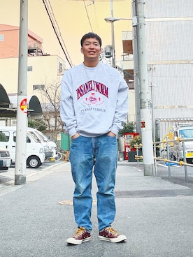 ときヲりぴーと ときヲさん(メンズ・173cm)の春コーディネート