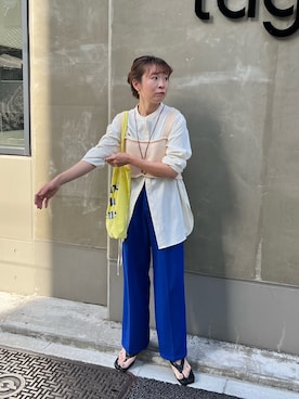 「rectangle（レクタングル）のアイテム」を使った、yuri さん（レディース・162cm）の春コーディネート
