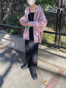 「H&M（エイチ・アンド・エム）のアイテム（ブーツ）」を使った、yuri さん（レディース・162cm）の秋コーディネート