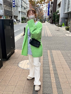 「SANSeLF（サンセルフ）のアイテム」を使った、yuri さん（レディース・162cm）の冬コーディネート