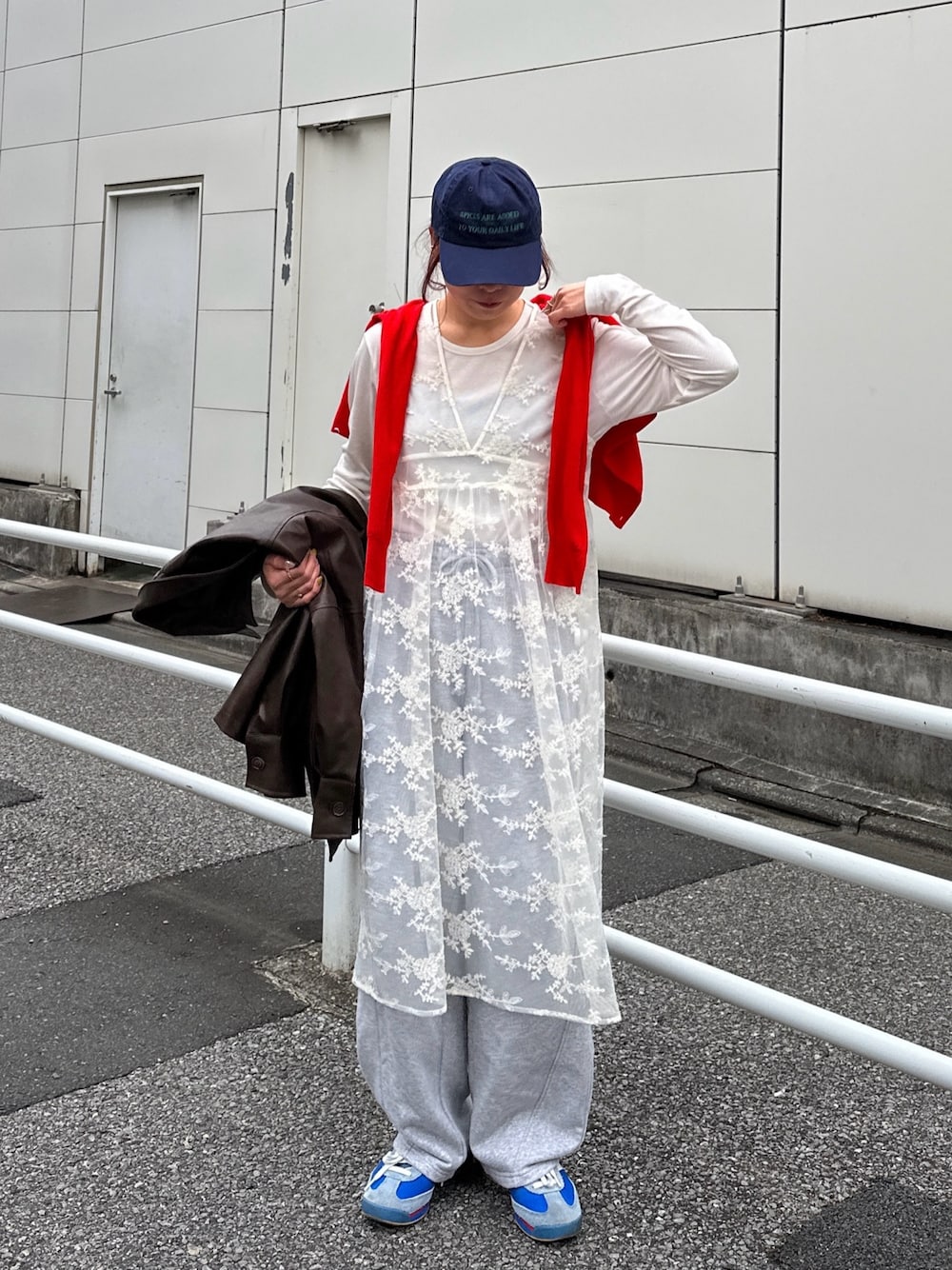 Ｎｏ．731 フラワー刺繍レイヤードコーデ コーデ売り まとめ売り No．731 フラワー刺繍レイヤードコーデ コーデ売り まとめ売り