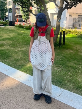 「PILIT（ピリット）のアイテム」を使った、yuri さん（レディース・162cm）の夏コーディネート