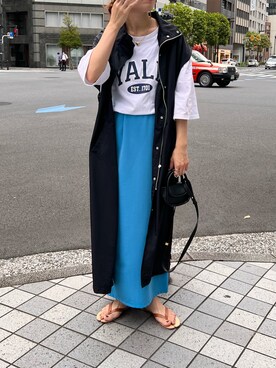 「Lavish Gate（ラヴィッシュゲート）のアイテム」を使った、yuri さん（レディース・162cm）の夏コーディネート