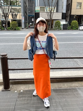 「rectangle（レクタングル）のアイテム」を使った、yuri さん（レディース・162cm）の春コーディネート