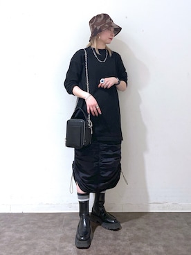 ayanoさん（レディース・154cm）の冬コーディネート