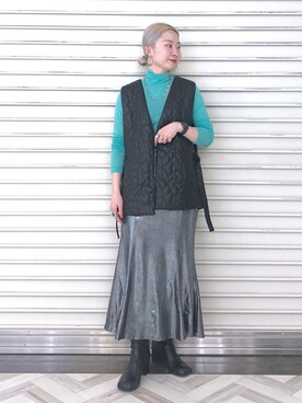 ayanoさん(レディース・154cm)の冬コーディネート