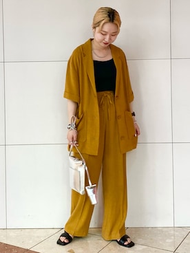 ayanoさん（レディース・154cm）の夏コーディネート